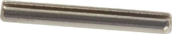 Made in USA - 3/32" Diam x 3/4" Long Slotted Spring Pin - Grade 420 Stainless Steel, Bright Finish - All Tool & Supply