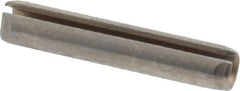 Made in USA - 1/8" Diam x 11/16" Long Slotted Spring Pin - Grade 420 Stainless Steel, Bright Finish - All Tool & Supply