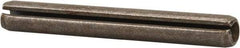 Made in USA - 3/16" Diam x 1-1/2" Long Slotted Spring Pin - Grade 420 Stainless Steel, Bright Finish - All Tool & Supply