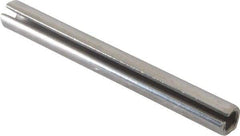 Made in USA - 3/16" Diam x 1-3/4" Long Slotted Spring Pin - Grade 420 Stainless Steel, Bright Finish - All Tool & Supply