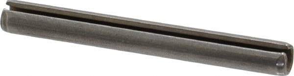 Made in USA - 7/32" Diam x 2" Long Slotted Spring Pin - Grade 420 Stainless Steel, Bright Finish - All Tool & Supply