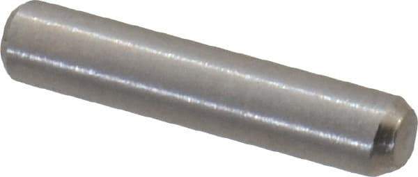 Value Collection - 1/16" Diam x 5/16" Pin Length 18-8 Stainless Steel Standard Dowel Pin - Bright Finish - All Tool & Supply