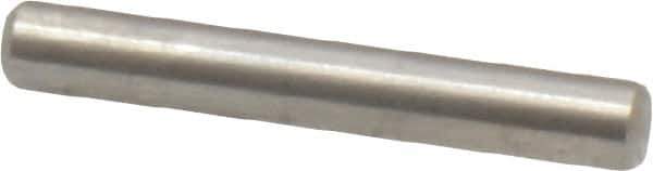 Value Collection - 1/8" Diam x 7/8" Pin Length 18-8 Stainless Steel Standard Dowel Pin - Bright Finish - All Tool & Supply