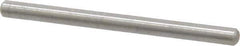 Value Collection - 1/8" Diam x 1-3/4" Pin Length 18-8 Stainless Steel Standard Dowel Pin - Bright Finish - All Tool & Supply