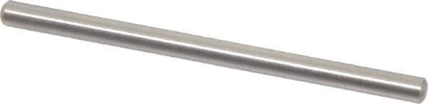 Value Collection - 1/8" Diam x 2" Pin Length 18-8 Stainless Steel Standard Dowel Pin - Bright Finish - All Tool & Supply