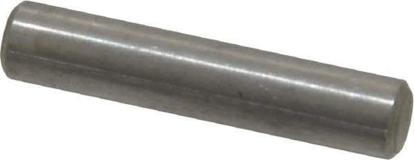 Value Collection - 1/4" Diam x 1-1/4" Pin Length 18-8 Stainless Steel Standard Dowel Pin - Bright Finish - All Tool & Supply