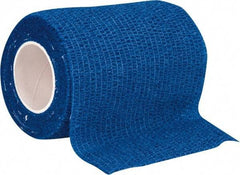 North - 5 Yd Long x 3" Wide, General Purpose Wrap - Blue, Nonwoven Bandage - All Tool & Supply