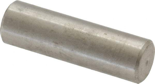 Value Collection - 3/8" Diam x 1-1/4" Pin Length 18-8 Stainless Steel Standard Dowel Pin - Bright Finish - All Tool & Supply