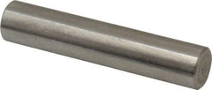 Value Collection - 1/2" Diam x 2-1/2" Pin Length 18-8 Stainless Steel Standard Dowel Pin - Bright Finish - All Tool & Supply