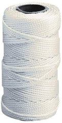 Value Collection - Nylon Braided Twine - 110 Lbs. Breaking Strength, Yellow - All Tool & Supply