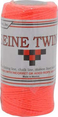 Value Collection - Nylon Braided Twine - 155 Lbs. Breaking Strength, Orange - All Tool & Supply