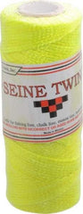 Value Collection - Nylon Braided Twine - 155 Lbs. Breaking Strength, Yellow - All Tool & Supply