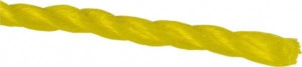 Value Collection - 2,400' Max Length Polypropylene Rope - 3/16" Diam, 81 Lb Capacity - All Tool & Supply