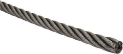 Lift-All - 1/2" Diam, Hoisting Wire Rope - 21,400 Lb Breaking Strength, Material Grade Plow, 6 x 37 IWRC - All Tool & Supply