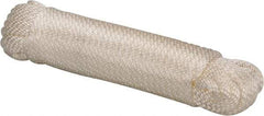 Value Collection - 50' Max Length Nylon Braided Cord - 1/4" Diam, 1,250 Lb Capacity - All Tool & Supply