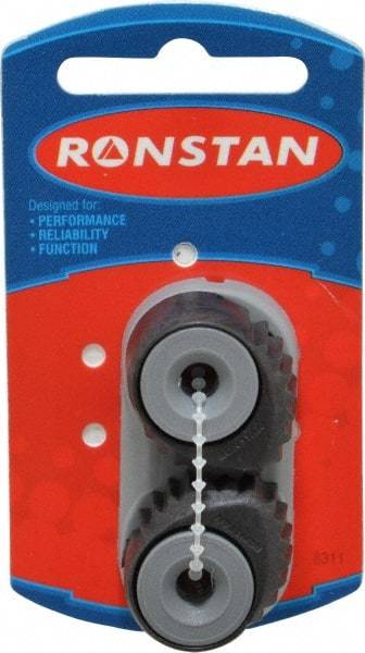 Ronstan - 264 Lbs. Load Limit Small C Cleat - For Use with Cleating and Releasing Lines on 3/32 Inch to 5/16 Inch Diameter Rope - All Tool & Supply