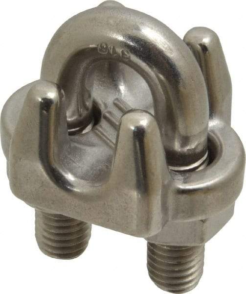 Ronstan - 3/8" Wire Rope U-Bolt Grip - 316 Stainless Steel - All Tool & Supply