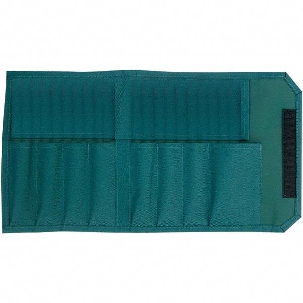 Wiha - General Purpose Holster with 8 Pockets - Canvas, Green, 12" Wide x 7-3/4" High x 7-3/4" Deep - All Tool & Supply