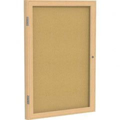 Ghent - Cork Bulletin Boards Style: Enclosed Cork Bulletin Boards Color: Natural Cork - All Tool & Supply