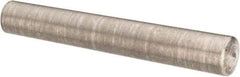 Value Collection - Size 6/0, 0.0676" Small End Diam, 0.078" Large End Diam, Passivated Stainless Steel Taper Pin - Grade 303, 18-8, 1/2" OAL, 1/2 Pin Length - All Tool & Supply