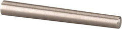 Value Collection - Size 5/0, 0.0784" Small End Diam, 0.094" Large End Diam, Passivated Stainless Steel Taper Pin - Grade 303, 18-8, 3/4" OAL, 3/4 Pin Length - All Tool & Supply