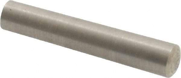 Value Collection - Size 2/0, 0.1254" Small End Diam, 0.141" Large End Diam, Passivated Stainless Steel Taper Pin - Grade 303, 18-8, 3/4" OAL, 3/4 Pin Length - All Tool & Supply