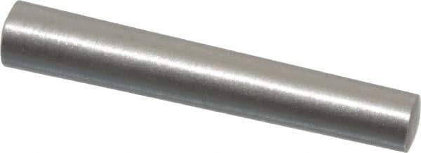 Value Collection - Size 4, 0.2188" Small End Diam, 0.25" Large End Diam, Passivated Stainless Steel Taper Pin - Grade 303, 18-8, 1-1/2" OAL, 1-1/2 Pin Length - All Tool & Supply