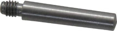 Value Collection - Size 3, 0.217" Large End Diam, Uncoated Steel #10-32 Threaded Taper Pin - Grade C-12L14, 1 Pin Length - All Tool & Supply