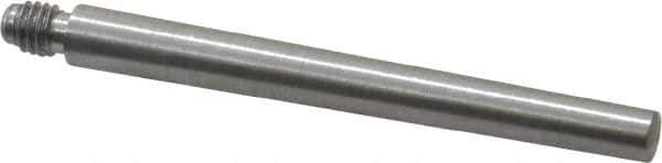 Value Collection - Size 3, 0.217" Large End Diam, Uncoated Steel #10-32 Threaded Taper Pin - Grade C-12L14, 2 Pin Length - All Tool & Supply