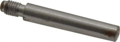 Value Collection - Size 5, 0.287" Large End Diam, Uncoated Steel 1/4-28 Threaded Taper Pin - Grade C-12L14, 1-1/2 Pin Length - All Tool & Supply