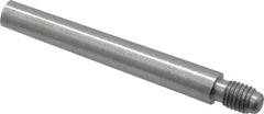 Value Collection - Size 5, 0.287" Large End Diam, Uncoated Steel 1/4-28 Threaded Taper Pin - All Tool & Supply