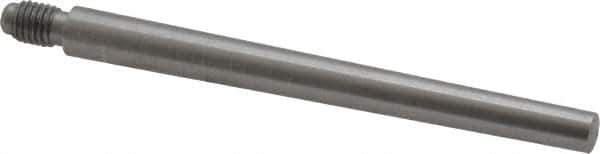 Value Collection - Size 5, 0.287" Large End Diam, Uncoated Steel 1/4-28 Threaded Taper Pin - Grade C-12L14, 3 Pin Length - All Tool & Supply