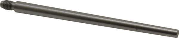 Value Collection - Size 5, 0.287" Large End Diam, Uncoated Steel 1/4-28 Threaded Taper Pin - Grade C-12L14, 4 Pin Length - All Tool & Supply