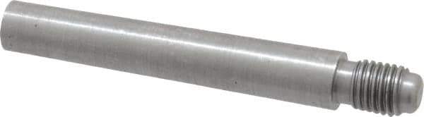 Value Collection - Size 6, 0.339" Large End Diam, Uncoated Steel 5/16-24 Threaded Taper Pin - Grade C-12L14, 2 Pin Length - All Tool & Supply