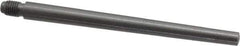 Value Collection - Size 6, 0.339" Large End Diam, Uncoated Steel 5/16-24 Threaded Taper Pin - Grade C-12L14, 4 Pin Length - All Tool & Supply