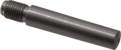 Value Collection - Size 7, 0.407" Large End Diam, Uncoated Steel 3/8-24 Threaded Taper Pin - Grade C-12L14, 1-3/4 Pin Length - All Tool & Supply