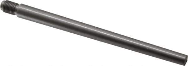 Value Collection - Size 7, 0.407" Large End Diam, Uncoated Steel 3/8-24 Threaded Taper Pin - Grade C-12L14, 5 Pin Length - All Tool & Supply