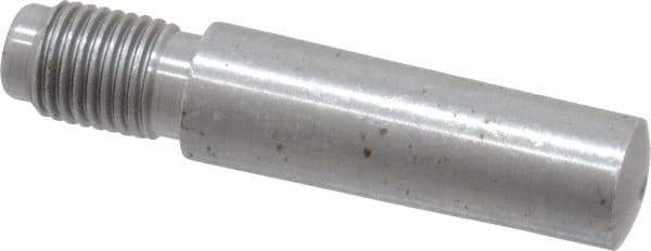 Value Collection - Size 8, 0.49" Large End Diam, Uncoated Steel 7/16-20 Threaded Taper Pin - Grade C-12L14, 1-1/2 Pin Length - All Tool & Supply