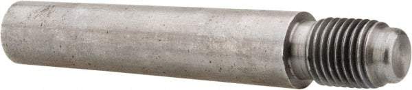 Value Collection - Size 8, 0.49" Large End Diam, Uncoated Steel 7/16-20 Threaded Taper Pin - Grade C-12L14, 2-1/4 Pin Length - All Tool & Supply