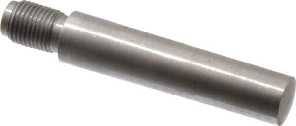 Value Collection - Size 9, 0.589" Large End Diam, Uncoated Steel 1/2-20 Threaded Taper Pin - Grade C-12L14, 2-1/2 Pin Length - All Tool & Supply