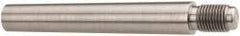 Value Collection - Size 9, 0.589" Large End Diam, Uncoated Steel 1/2-20 Threaded Taper Pin - Grade C-12L14, 3-1/2 Pin Length - All Tool & Supply