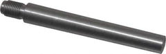 Value Collection - Size 9, 0.589" Large End Diam, Uncoated Steel 1/2-20 Threaded Taper Pin - Grade C-12L14, 4 Pin Length - All Tool & Supply