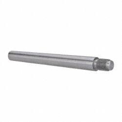 Value Collection - Size 9, 0.589" Large End Diam, Uncoated Steel 1/2-20 Threaded Taper Pin - Grade C-12L14, 5 Pin Length - All Tool & Supply