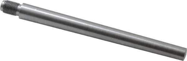 Value Collection - Size 9, 0.589" Large End Diam, Uncoated Steel 1/2-20 Threaded Taper Pin - Grade C-12L14, 6 Pin Length - All Tool & Supply