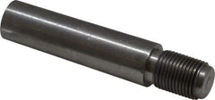 Value Collection - Size 10, 0.704" Large End Diam, Uncoated Steel 5/8-18 Threaded Taper Pin - Grade C-12L14, 2-1/2 Pin Length - All Tool & Supply