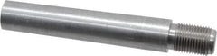 Value Collection - Size 10, 0.704" Large End Diam, Uncoated Steel 5/8-18 Threaded Taper Pin - Grade C-12L14, 3-1/2 Pin Length - All Tool & Supply