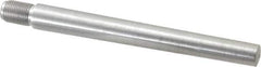 Value Collection - Size 10, 0.704" Large End Diam, Uncoated Steel 5/8-18 Threaded Taper Pin - Grade C-12L14, 6 Pin Length - All Tool & Supply