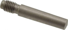 Value Collection - Size 4, 0.248" Large End Diam, Passivated Stainless Steel 1/4-28 Threaded Taper Pin - Grade 303, 18-8, 1 Pin Length - All Tool & Supply