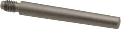 Value Collection - Size 5, 0.287" Large End Diam, Passivated Stainless Steel 1/4-28 Threaded Taper Pin - Grade 303, 18-8, 2 Pin Length - All Tool & Supply