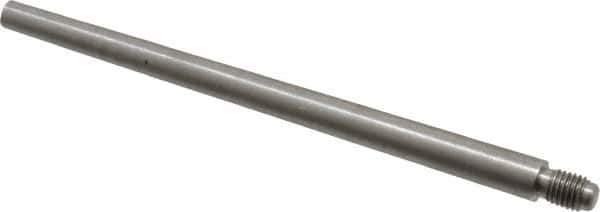 Value Collection - Size 5, 0.287" Large End Diam, Passivated Stainless Steel 1/4-28 Threaded Taper Pin - Grade 303, 18-8, 4 Pin Length - All Tool & Supply